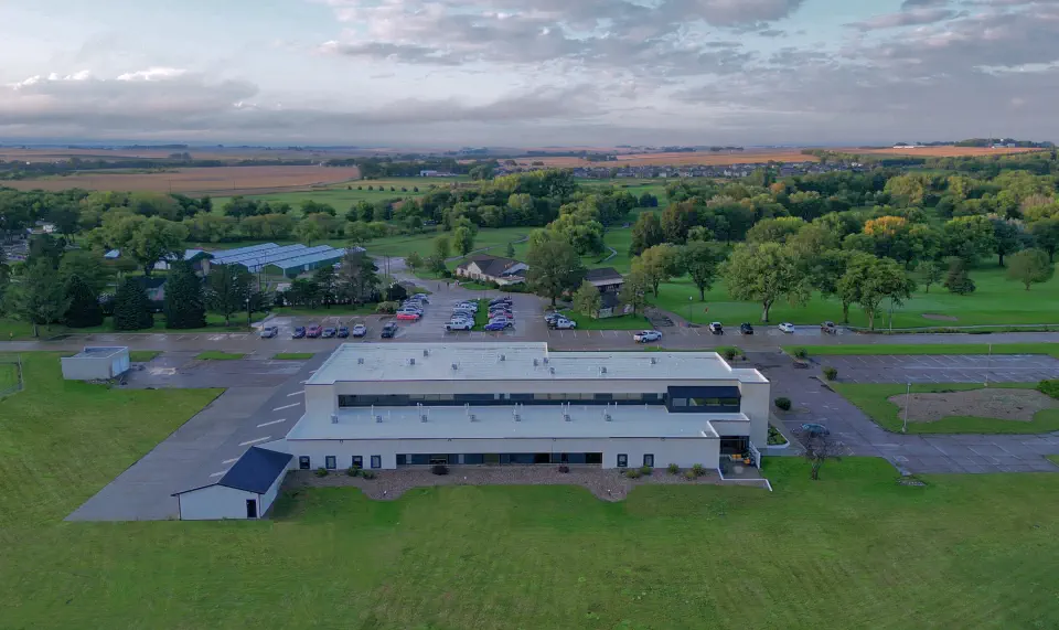 Aerial photo South Greenview Estates Le Mars, Iowa